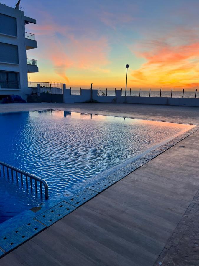 The Blue Pearl-Sensational Beach Apartment In Aourir Агадир Екстериор снимка