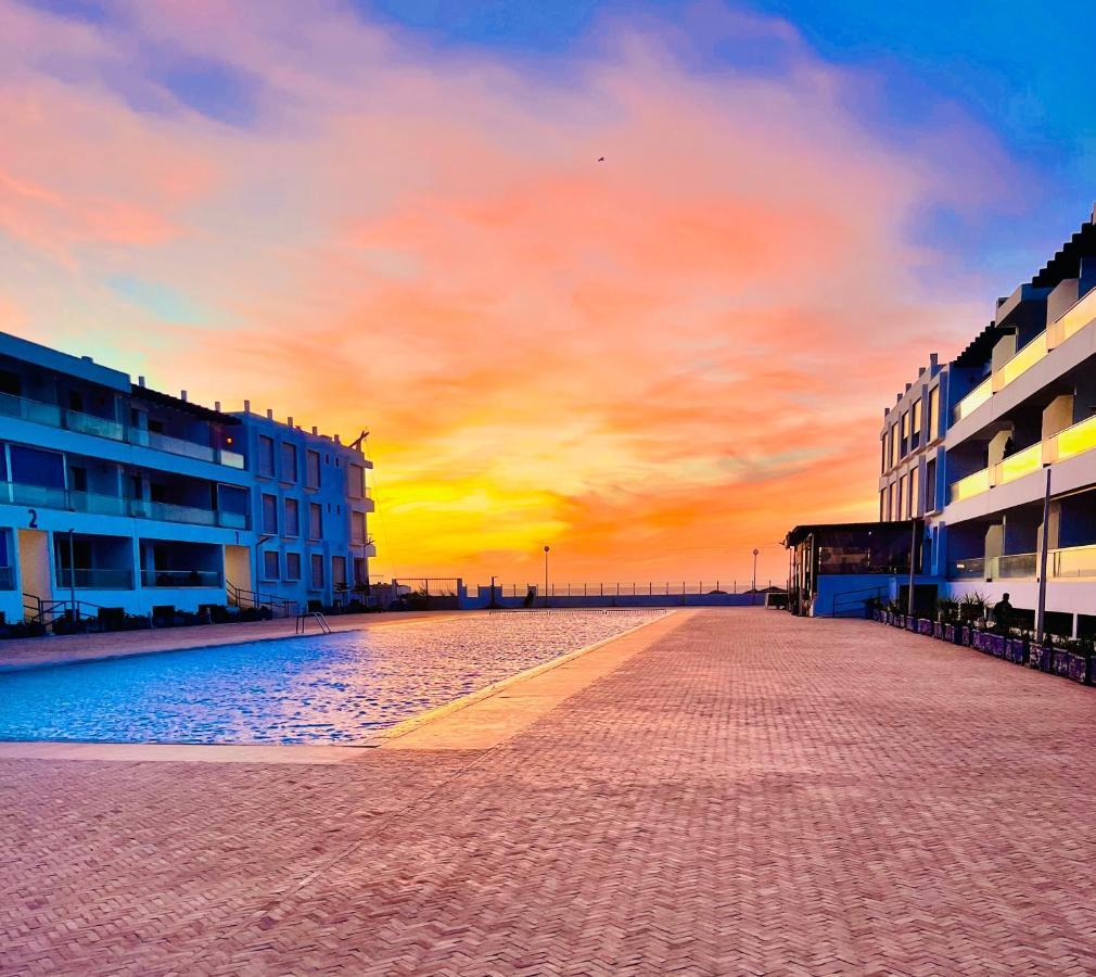 The Blue Pearl-Sensational Beach Apartment In Aourir Агадир Екстериор снимка